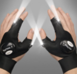 mecanica guantes linterna